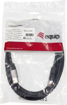 Equip Adapter GigaBit USB-C+A->RJ45 St/St 5.00m schwarz