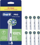 Oral-B&nbsp;Pro Cross Action replacement brush,&nbsp;8&nbsp;kpl