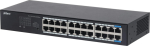 Dahua Europe Switch|DAHUA|DH-S3024-24GT|Switch type Unmanaged|Switch layer L2|Rack mounting Yes|Stackable Yes|Form factor Desktop/Wall-Mounting|24xRJ-45 ports|RJ-45 Ports Type Gigabit Ethernet (10/100/1000)|24xGigabit Ethernet (copper) ports quantity ...