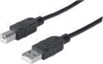 Manhattan Usb-A To Usb-B Cable, 5M, Male To Male, 480 Mbps (Usb