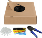 Wentronic Goobay Outdoor Set CAT 6 U/UTP CCA 305m Black