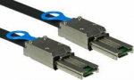 MAG SFF 8088 - SFF 8088, 2m, Czarny (SAS-8888-2)
