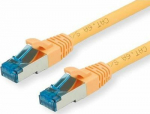 Value Patchcord - RJ-45 - 50 cm - SFTP, PiMF - CAT 6a -Yellow (21.99.1930)