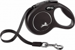 TRIXIE Flexi New Classic Automatic tape leash XS 3m Czarna