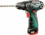 Cordless Drill Metabo PowerMaxx SB Basic 10.8 V 2 x battery 2 Ah