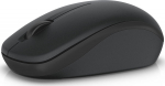 Dell KIT MSE WRLES EMEA WM126 BLK, WM126, Ambidextrous, Optical