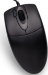 A4Tech OP-620 czarna - Mouse Wired USB | Optical | 1200 dpi | 4 buttons | kabel 1.5m