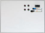 Nobo Home - whiteboard, with an aluminum frame, 58.5 x 43 cm
