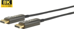 MicroConnect DisplayPort 1.4, 8K@60Hz, Optic Fibre, 15m DP 1.4 8K