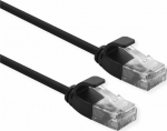 Roline ROLINE 21.15.3951 network cable Black 0.3 m Cat6a U/UTP (UTP)