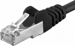 PremiumCord PREMIUMCORD Patch kabel CAT6a S-FTP, RJ45-RJ45, AWG 26/7 7m čern&aacute;
