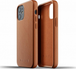 Kaitse&uuml;mbris Apple iPhone 12 mini, naturaalsest nahast, helepruun, Mujjo