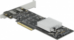 Delock USB-Adapter - PCIe 3.0 x8 Low-Profile