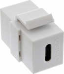 Adapter USB InLine USB-C - USB-C White (76201W)