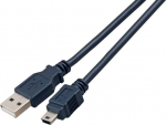 EFB Elektronik EFB USB2.0 Kabel A-Mini B (5polig),St.-St.,3m,sw,Clas