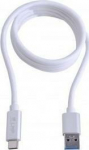 Kabel USB LMP USB-A - USB-C 1 m White (LMP-USBC-USBA-CA-S)
