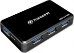 USB-HUB 4-Port Transcend USB3.0 HUB3K with power supply