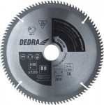 Dedra Circular Saw 210x30 100z. z carbide plates (H210100)