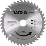 Yato Tungsten Carbide Wood Circular Saw 40T 200x30mm (YT-60652)