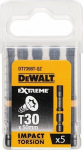 Dewalt Impact screwdriver bits T30x50 mm 5szt (DT7398T)