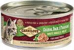 CARNILOVE Cat Chicken, Duck & Pheasant White Muscle Meat &ndash; wet food for cats &ndash; 100 g