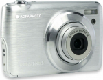 AGFAPHOTO Agfa Photo DC8200 Silver + etui + card SD 16GB - 18 MP | LCD: 2.7" | Zoom optical: 8x | Filmy: FULL HD 1080p 30 kl./s. | Slot SD do 32 GB | Anti-Shake |