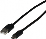 EFB Elektronik EFB USB2.0 Anschlusskabel A-C,St.-St.,0.5m, 480Mbit 3A