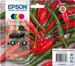 EPS Epson 503XL Multipack - 4er-Pack - XL - Schwarz, Cyan, Magenta, Gelb - original - blister - Ink Cartridge - f&uuml;r Expression XP-5205, Expression Home XP-5200, WorkForce WF-2965DWF (C13T09R64010)