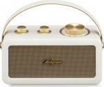 Sangean Electronics RA-101 Battery Radio FM Bluetooth AUX rechargeable Ivory Gold - Lautsprecher