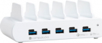 Compulocks 5 PORTS USB CHARGING DOCK, STATION WITH EU PLUG