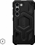 Kaitse&uuml;mbris Monarch Pro, Samsung Galaxy S23, carbon fiber, magnetringiga, Urban Armor Gear (UAG)