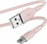 Kabel USB Puro USB-A - USB-C 1.5 m Pink (PUR676)