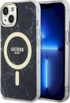 Guess GUHMP14MPCUMAK Hardcase Marble MagSafe for iPhone 14 Plus/15 Plus 6.7" / black