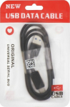 Kabel USB Partner Tele.com USB-A - USB-C 1 m Czarny