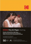 Kodak Fine Art Paper Etching 4/6