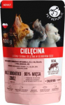 PetRepublic PET REPUBLIC Adult Finely chopped veal - wet cat food - 100 g