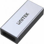 Adapter USB Unitek A1036GY USB-C - USB-C Silver (A1036GY)