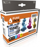 PURE INK 170745990004 Printer cartridge compatible black - Cyan - Magenta - Photo black - Kompatibel - Schwarz
