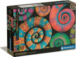 Clementoni Puzzle 500 element&oacute;w Compact Curly Tails