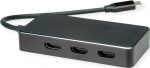 ROTRONIC-SECOMP VALUE - Videoadapter - USB-C male to HDMI female - Schwarz - support for 4K60Hz (3840 x 2160)