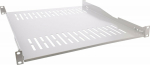 InLine InLine&reg; 19'' shelf, 550mm, 50kg, 1U, RAL 7035 grey