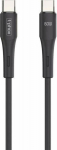 Kabel USB T-Phox USB-C - USB-C 1 m Czarny