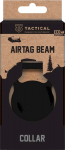 Tactical Airtag Beam Collar Tracking Device / black