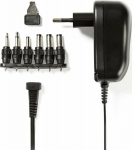 Nedis Nedis ACPA001 adapter feeding/ inventor Internal 12 W Czarny