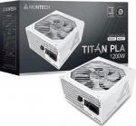 Montech Titan PLA 1200W - 80 PLUS & Cybenetics Platinum Netzteil, modular, PCIe 5.1 - 1200 Watt, wei&szlig;