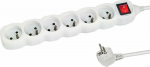 ESP Guitar Company Listwa zasilająca Esperanza ELK217W Esperanza PDU 6 gn. On. 1.5m White