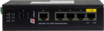 SWITCH POE GETFORT INDUSTRIAL POE 4GE+1GE+1SFP (-40/80)