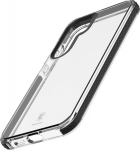 Cellularline Tetra Force Strong Guard - Galaxy S25 Ultra-reinforced, Shock-absorbing protective case with integrated antibacterial Microban&reg;-Technology, Cover, Samsung, Galaxy S25, Schwarz