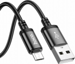 Kabel USB Hoco USB-A - microUSB 2 m Czarny