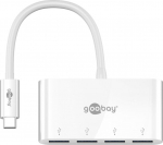 Wentronic Goobay USB-C HUB adapter 4x USB-A 3.0